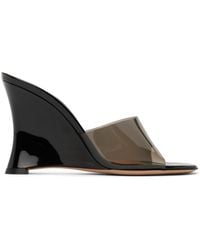 Gianvito Rossi - Black Futura Mules - Lyst