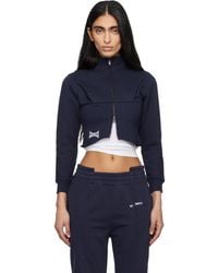 Vetements - Upside Down Zip Track Jacket - Lyst
