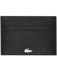 Lacoste - Fitzgerald Leather Card Holder - Lyst