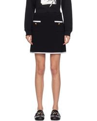 Moschino - Heart Buttons Miniskirt - Lyst