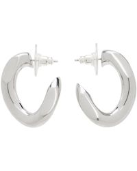 Isabel Marant - Silver Links Earrings - Lyst