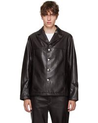 Séfr - Francis Faux-leather Jacket - Lyst
