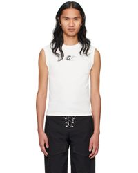 Dion Lee - White 'dle' Tank Top - Lyst
