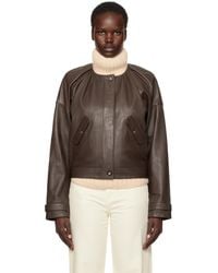 Saks Potts - Margreta Leather Jacket - Lyst