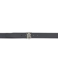 Burberry - Reversible Monogram Motif Embossed Belt - Lyst