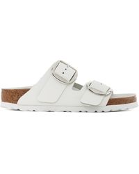 Birkenstock - ホワイト ナロー Arizona Big Buckle サンダル - Lyst