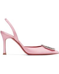 AMINA MUADDI - Camelia Sling 90 Heels - Lyst