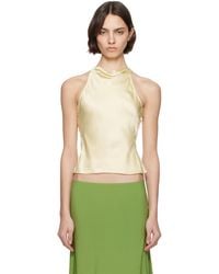 GUIZIO - Regine Cowl Neck Top - Lyst