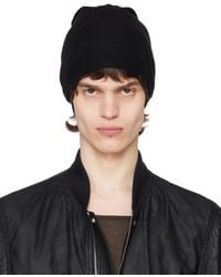 Rick Owens - ブラック Hollywood Medium ビーニー - Lyst