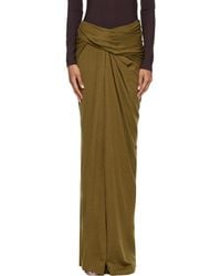 Entire studios - Interlock Maxi Skirt - Lyst