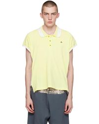 Vivienne Westwood - Yellow Striped Polo - Lyst