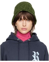 BY FAR - Green Robbie Bucket Hat - Lyst