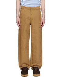 The North Face - Tan Cedar Canvas Work Trousers - Lyst