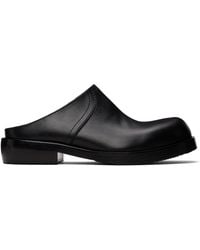 Dries Van Noten - Leather Clog Loafers - Lyst