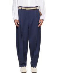 Hed Mayner - Pleated Trousers - Lyst