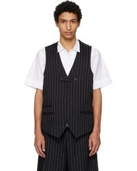 Y-3 - Sport Uniform Pinstripe Tailored Vest - Lyst
