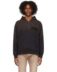 fear of god everyday full zip moletom com capuz