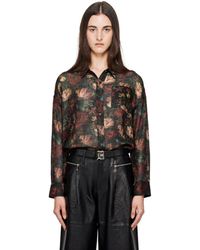 R13 - Drop Neck Shirt - Lyst