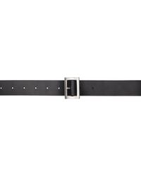 Rick Owens Porterville Snap Belt in Black for Men | Lyst Rick Owens Porterville Snap Belt in Black for Men | Lyst