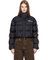 Amiri - Bones Cropped Down Jacket - Lyst