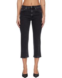 TOTEME - Twisted Seam Denim Jeans - Lyst