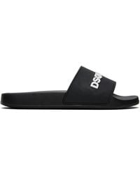 DSquared² - Logo' Pool Slides - Lyst
