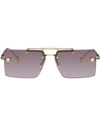 Versace - Medusa Glam Sunglasses - Lyst