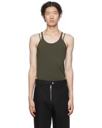 Dion Lee - Khaki Density Tank Top - Lyst