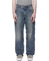 Vetements - Cut-Up Back Jeans - Lyst