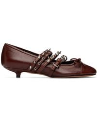 Abra - Kitten Spike Ballerina Heels - Lyst