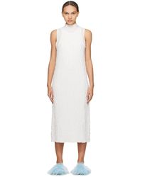 Song For The Mute - High Neck Midi Dress - Lyst