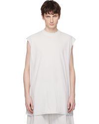 Rick Owens - Off- Temple Tarp T-Shirt - Lyst