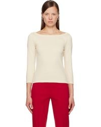 Flore Flore - Off- Steffi T-Shirt - Lyst