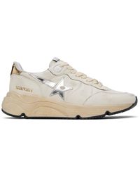 Golden Goose - Off-white Running Sole Sneakers - Lyst