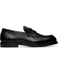 Ami Paris - Cow Leather Loafers - Lyst