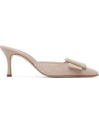 Manolo Blahnik - Maysale Heels - Lyst