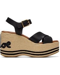 Chloé - Sand' Wedge Sandals - Lyst
