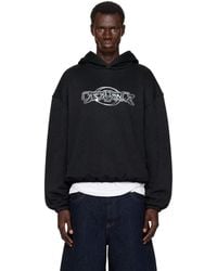 CASABLANCA - Oversized Panelled Hoodie - Lyst