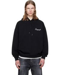 DSquared² - D2 Signature Relax Fit Hoodie - Lyst