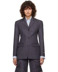【関税込み】Balenciaga グレー Skater テーラードジャケット Balenciaga グレー Skater テーラードジャケット ブラック | Lyst