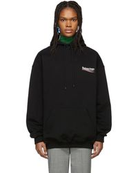 Balenciaga Black Campaign Hoodie