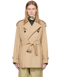 Burberry - Double-Breasted Jacket - Lyst