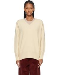 Rohe - Classic V-Neck Sweater - Lyst