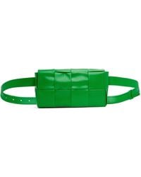 Bottega Veneta - Green Cassette Belt Bag - Lyst