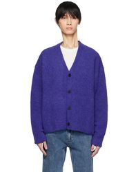 WOOYOUNGMI - Blue Button Cardigan - Lyst