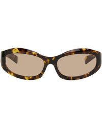 Miu Miu - Shield Sunglasses - Lyst