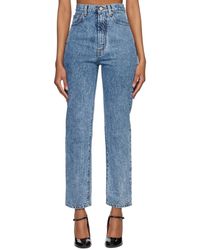 ALAÏA Blue Lover Jeans