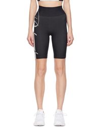 Rhude - Black Core Techknit Bike Shorts - Lyst