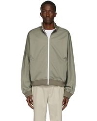 Maison Margiela Green Rodier Zip-up Sweatshirt