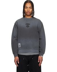 Aape By A Bathing Ape - Moonface Crew Neck Sweatshirt - Lyst
